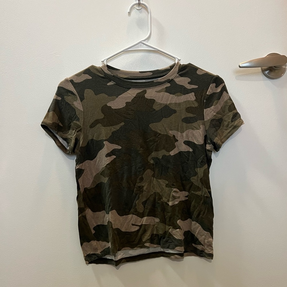 Camo top.